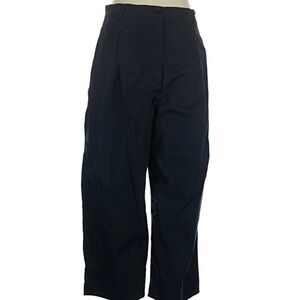 COS Pleated Cotton Wide-Leg Pants